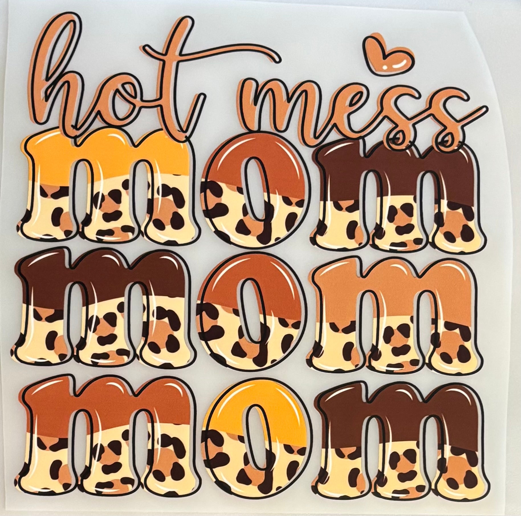Hot mess Mom x3